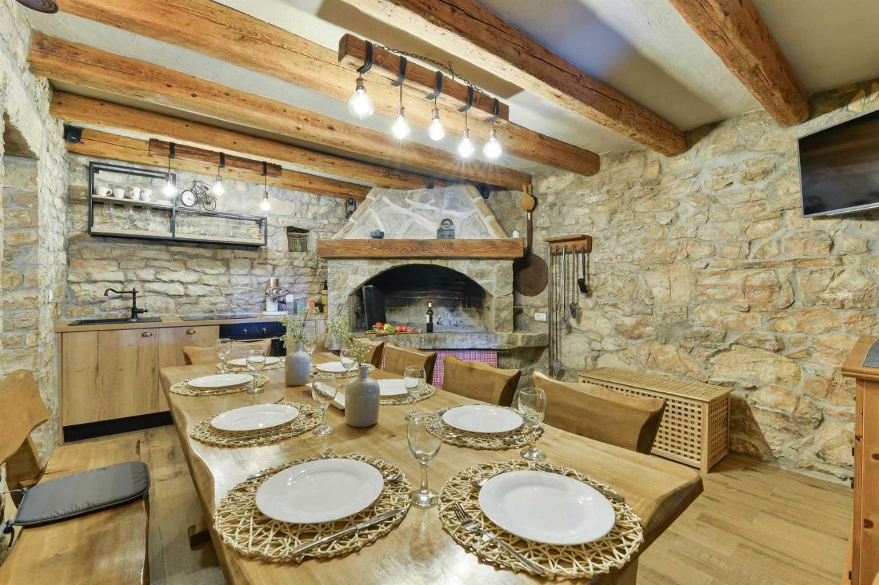 Stone Villa Didovi Snovi With Heated Pool Lisane Ostrovicke Luaran gambar