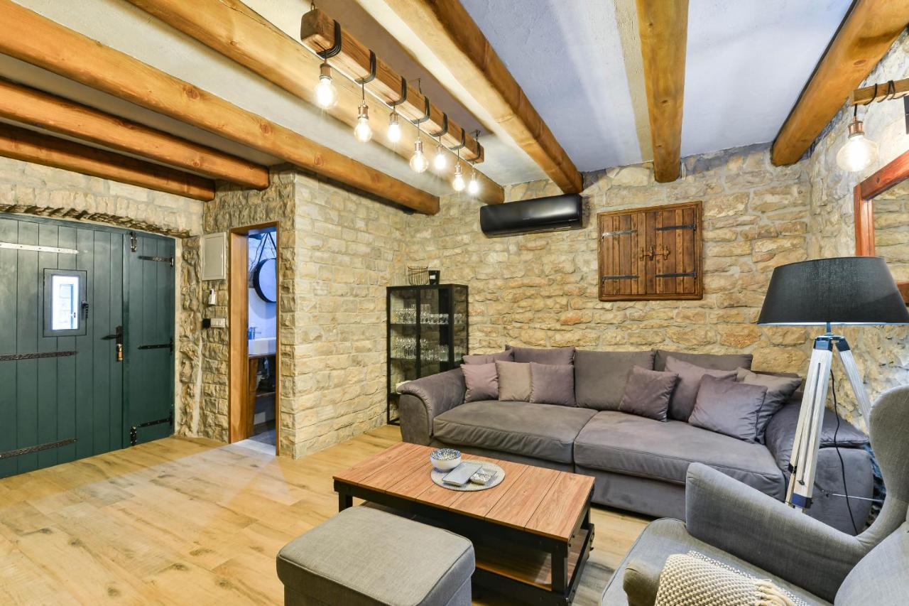 Stone Villa Didovi Snovi With Heated Pool Lisane Ostrovicke Luaran gambar