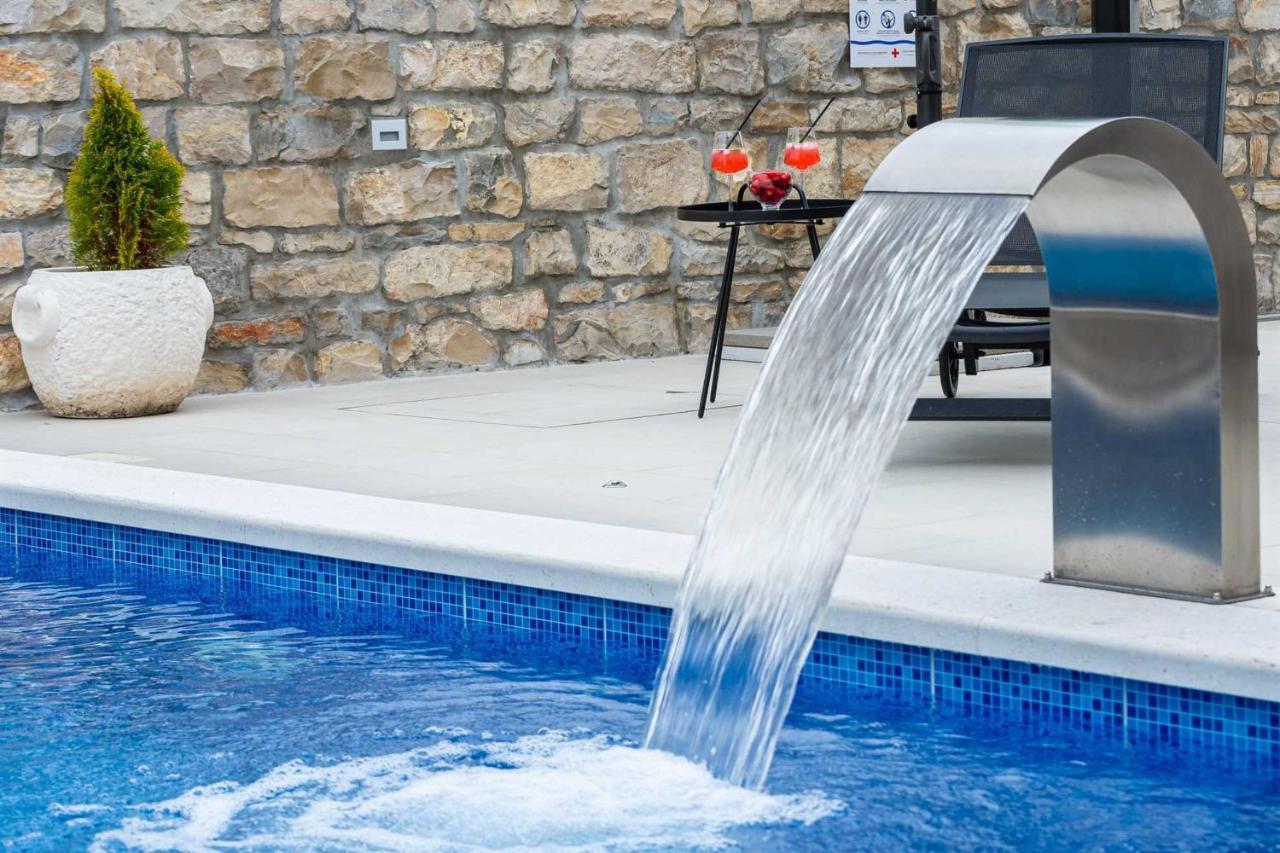 Stone Villa Didovi Snovi With Heated Pool Lisane Ostrovicke Luaran gambar
