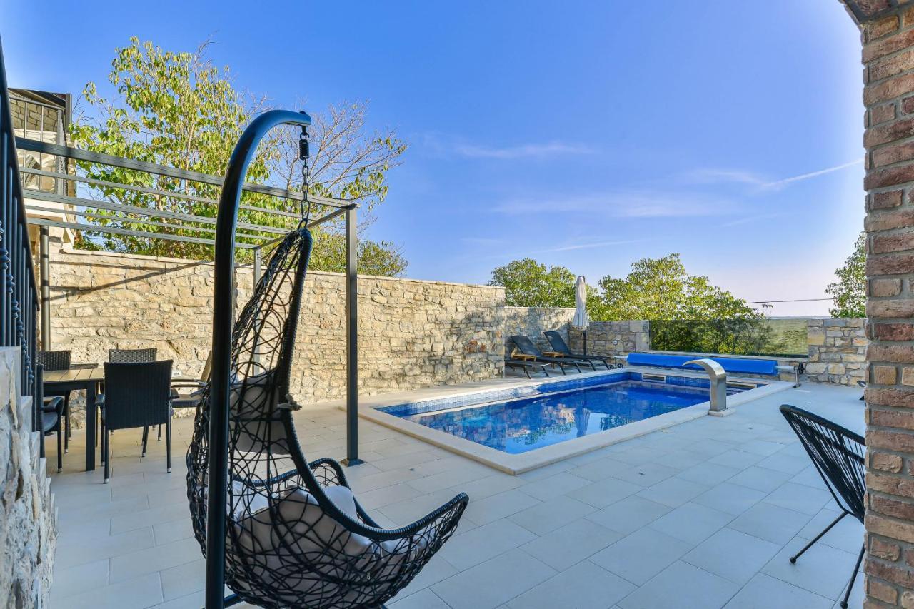 Stone Villa Didovi Snovi With Heated Pool Lisane Ostrovicke Luaran gambar